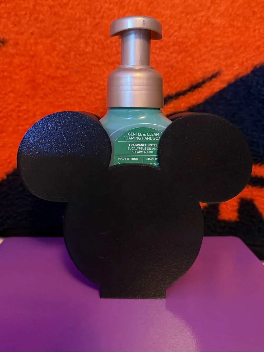 Halloween Mickey bath and body soap holder